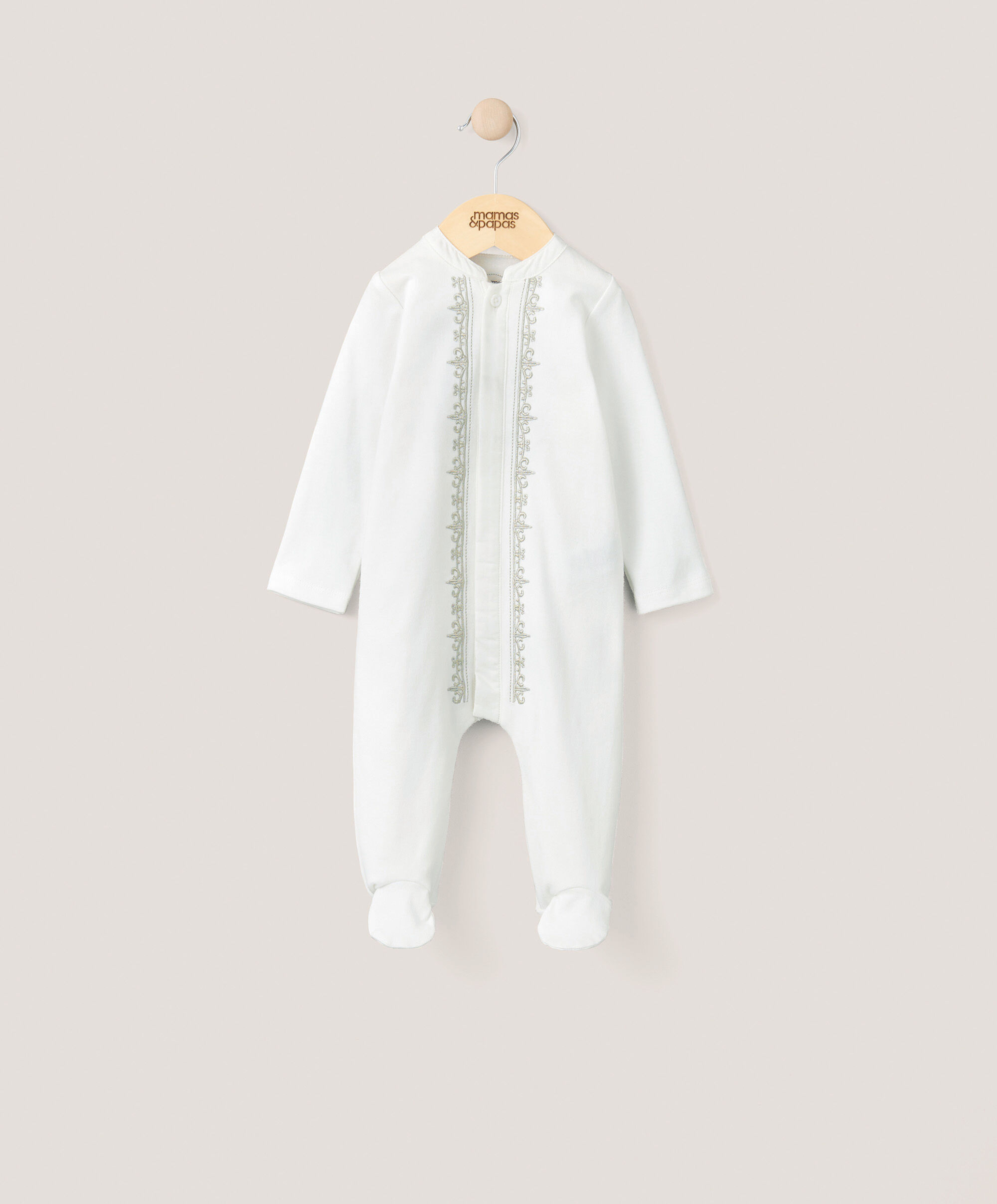 Embroidered Eid Sleepsuit - 5 Piece Gift Set image number 3